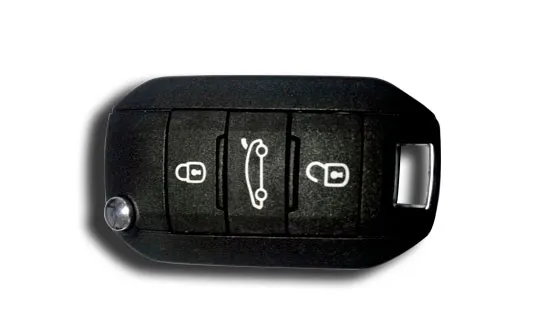 Referências de chaves Citroen do catálogo da Oficina