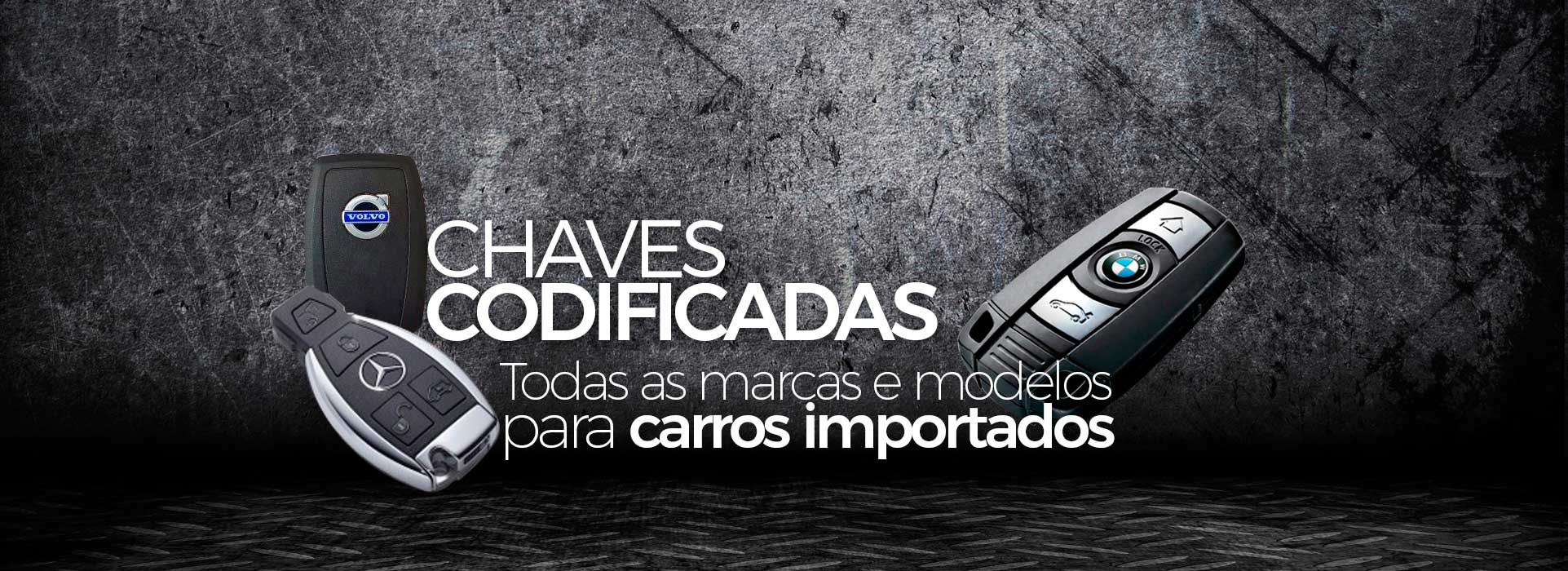 Chaves codificadas para veículos — Oficina das Chaves